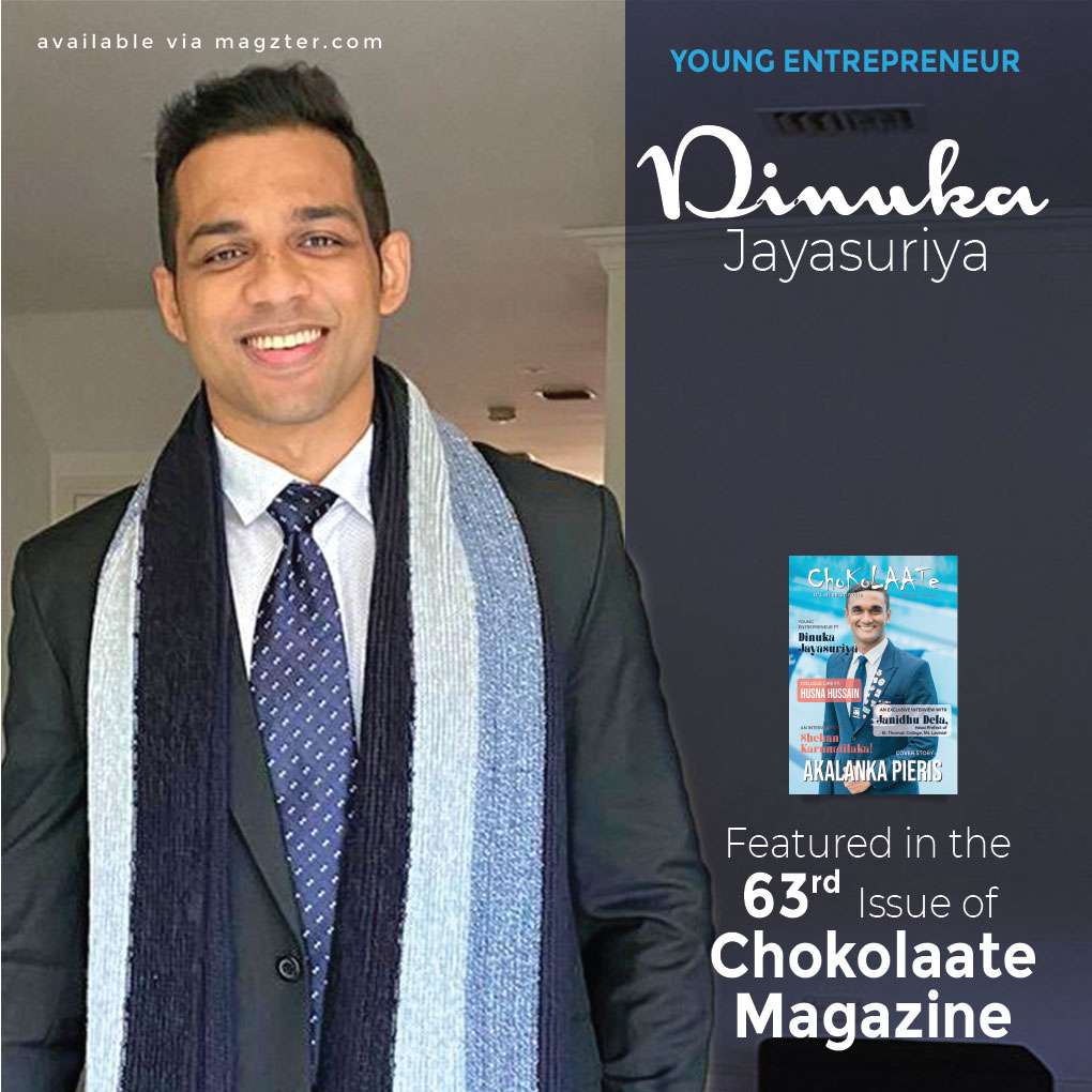 Young Entrepreneur – Dinuka Jayasuriya